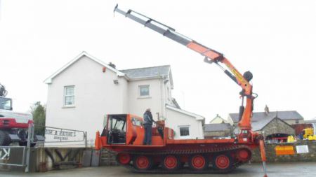 Nodwell Low Ground Pressure Tracked Vehicle